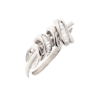 Bague diamants 0.16 carat...