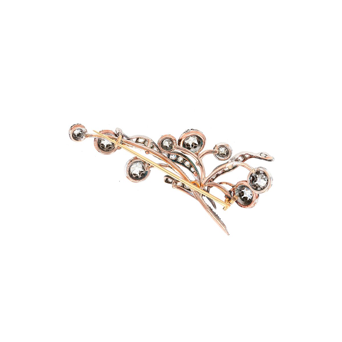 Broche Ancienne Vintage - Bijou D'occasion, Sans Marque, Style Ornemental