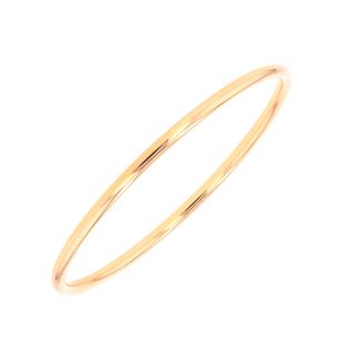 Bracelet Jonc Rigide or jaune