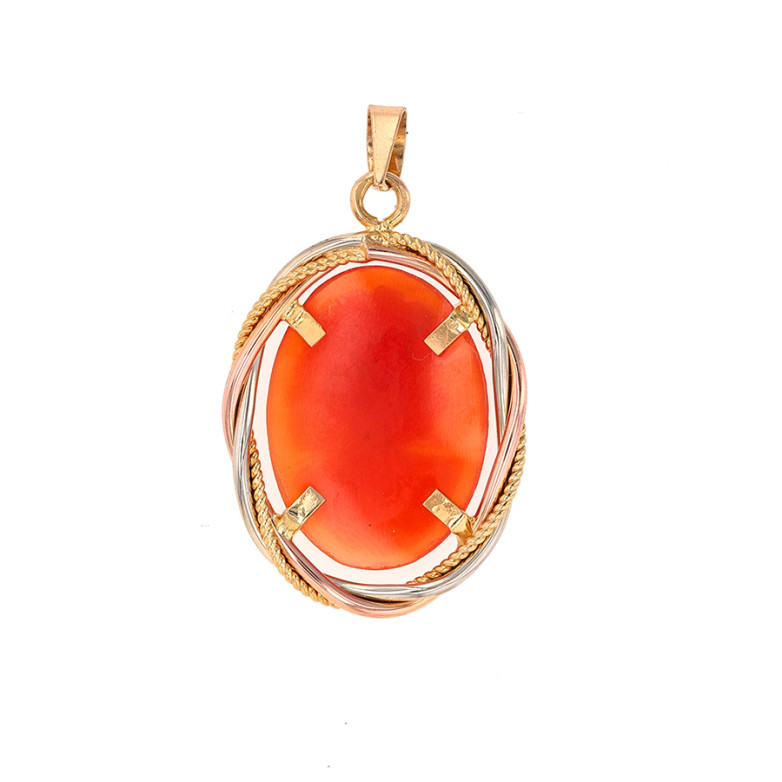 Pendentif Camée vintage or... Pendentif Camée vintage or...