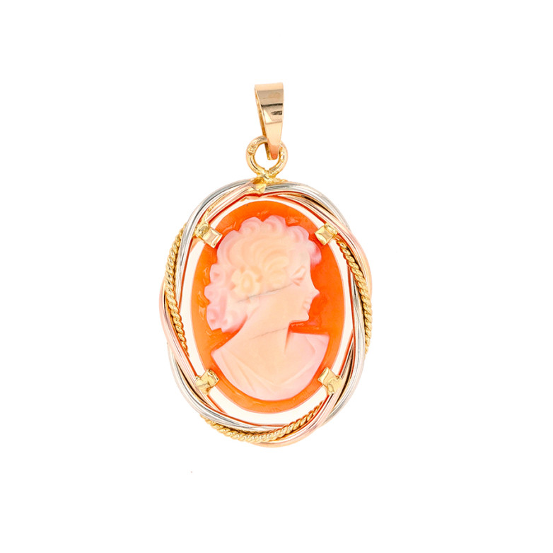 Pendentif Camée vintage or... Pendentif Camée vintage or...