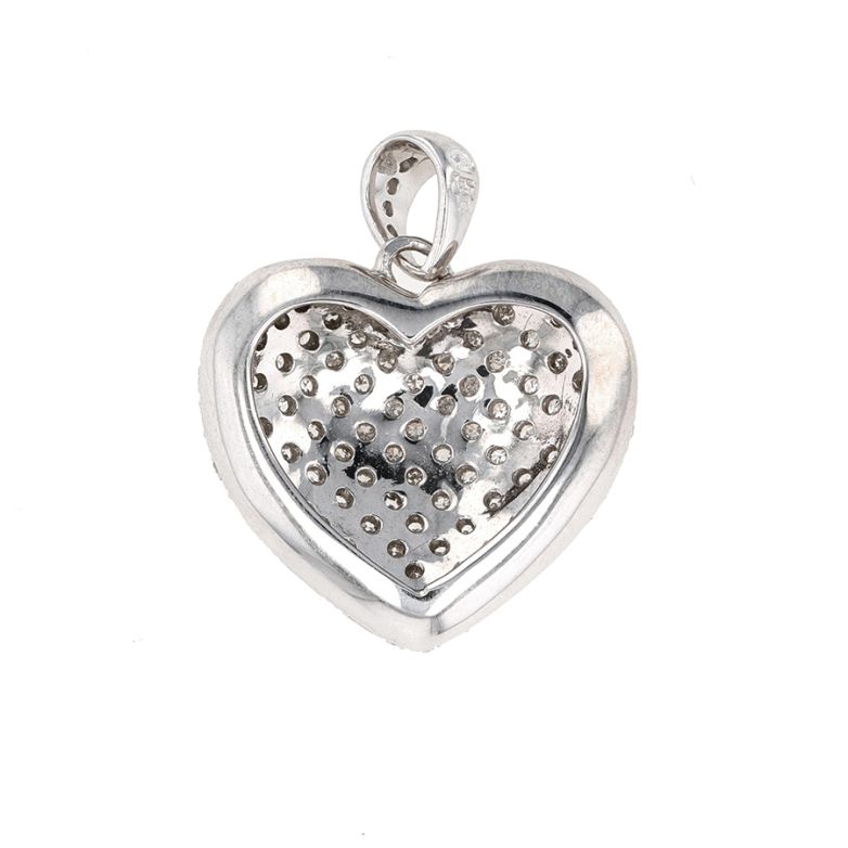 Pendentif or gris diamant (s) Pendentif or gris diamant (s)
