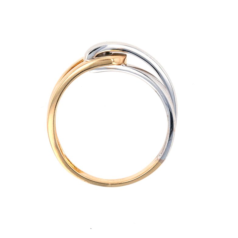 Bague or bicolore Bague or bicolore