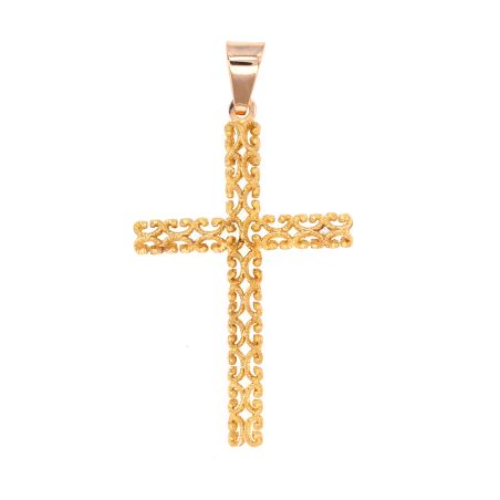 croix or jaune