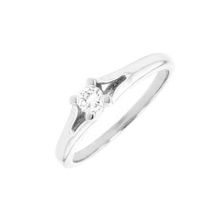 Bague or gris diamant (s)