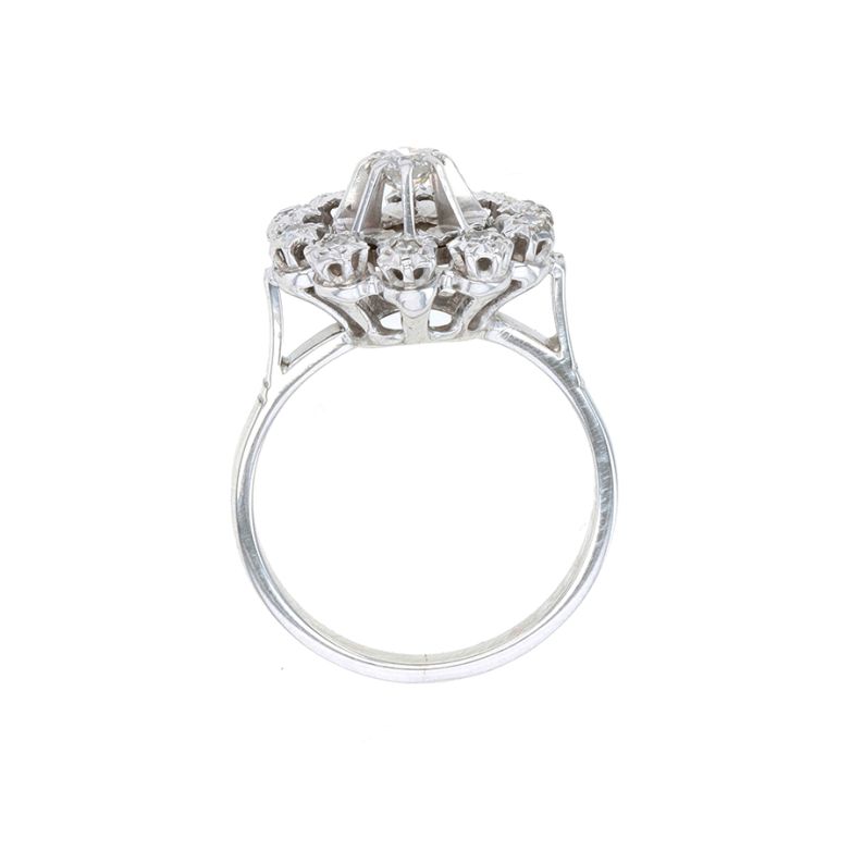 Bague or gris diamant (s) Vintage Bague or gris diamant (s) Vintage