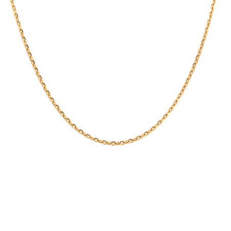 Chaine maille forçat or jaune