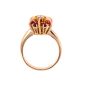 Bague or jaune rubis et diamant(s) Vintage 