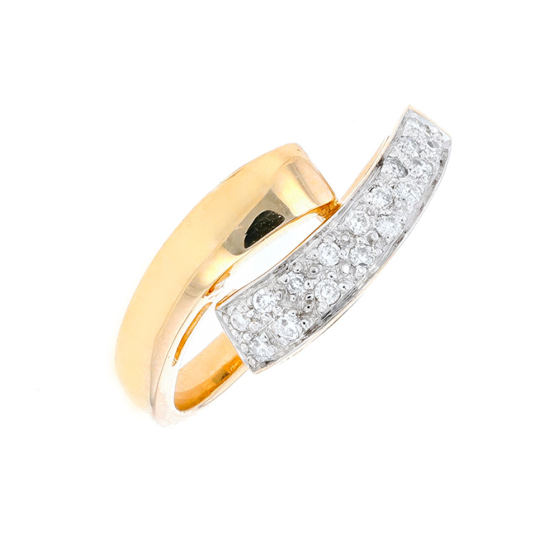 Bague diamants 0.18 carat 2... Bague diamants 0.18 carat 2...