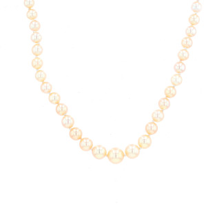Collier perles de culture...