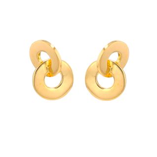 Boucles d'oreilles or jaune