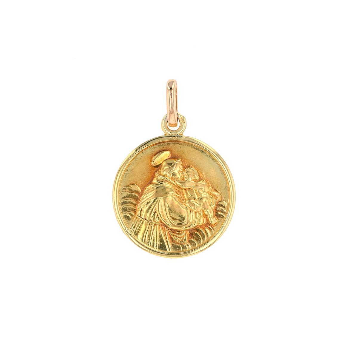 Pendentif Médaille Accordéon - Club De France, Vintage, Occasion - Longueur Environ 40 Mm
