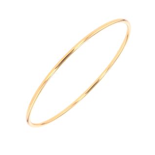 Bracelet Jonc Rigide or jaune
