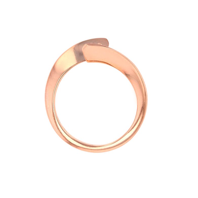 Bague or rosediamant (s) 