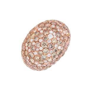 Bague or rosediamant (s)