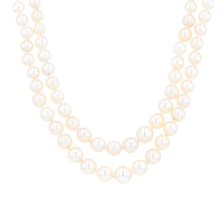 collier or gris Perle