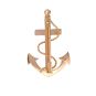 Broche or jaune 