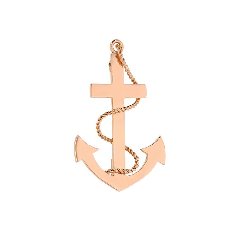 Broche or jaune