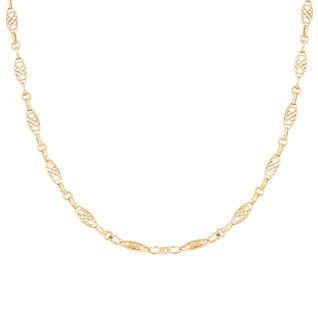 Collier vintage maille...