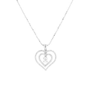 collier or gris diamant (s) 