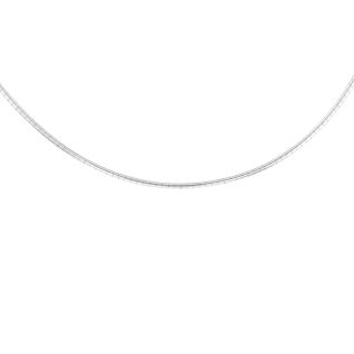 Colliermaille oméga or gris