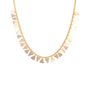 collier or jaune