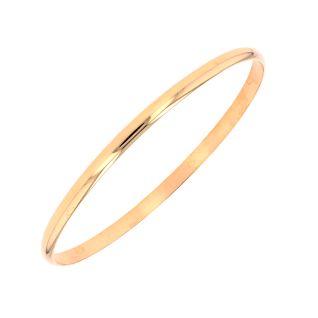 Bracelet Jonc Rigide or jaune