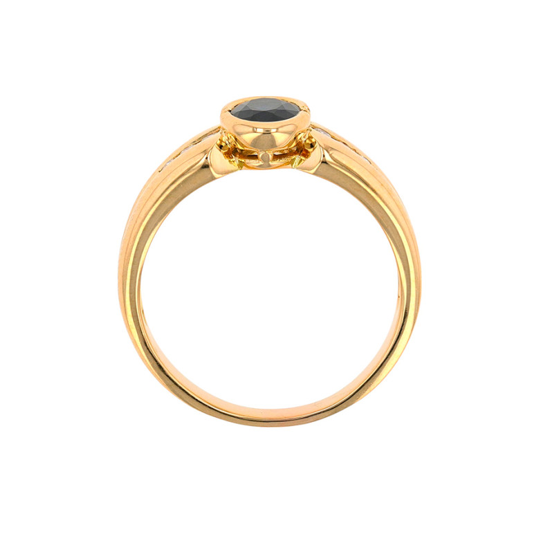 Bague saphir 0.70 carat et...