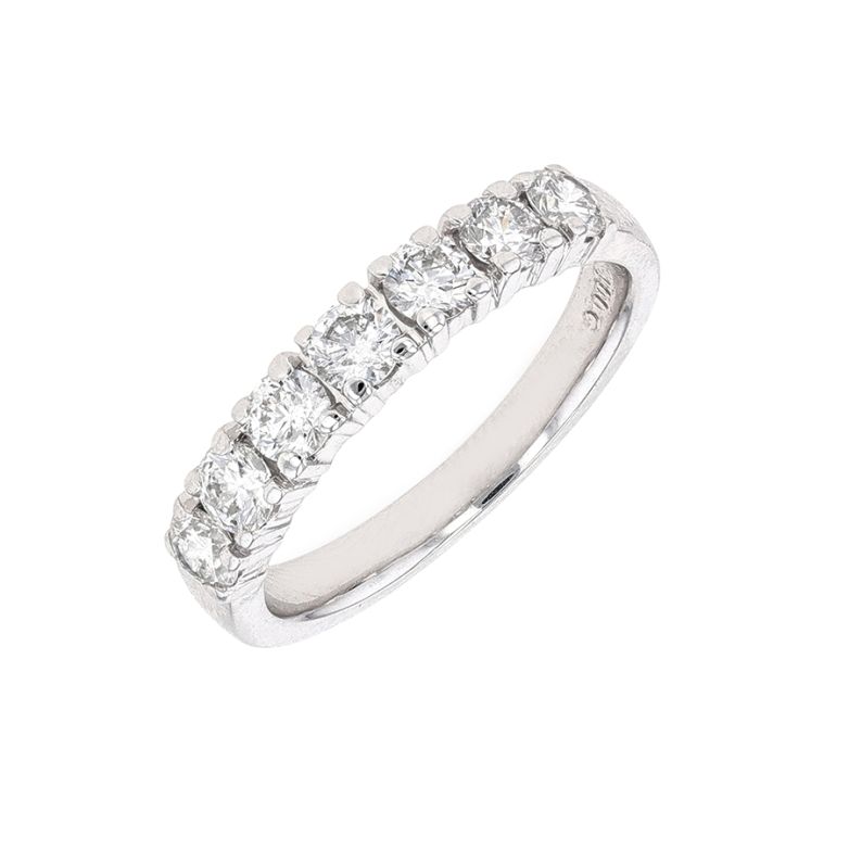 Alliance or gris diamant (s)