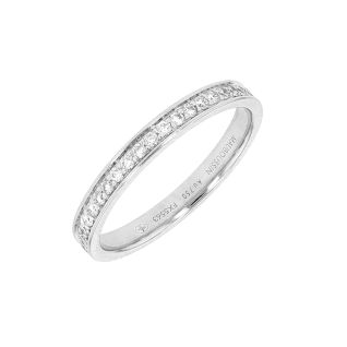 Alliance or gris diamant (s)