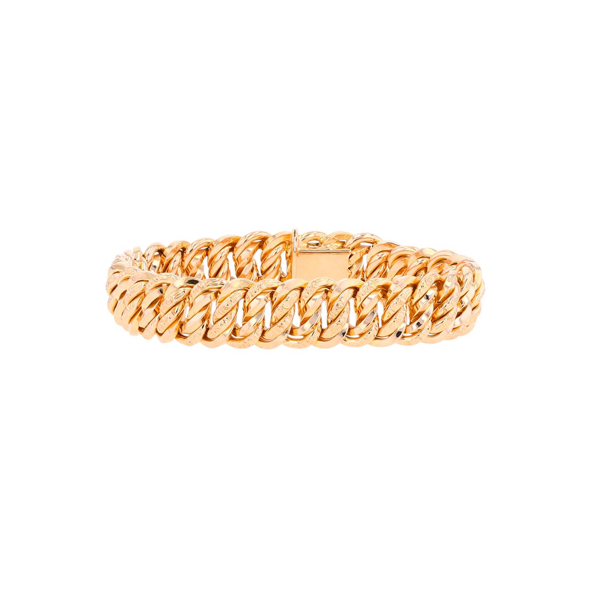 2 Bracelets Vintage Rigides Couleur Or Finement Travaillés - Occasion, Style Rétro, Sans Marque