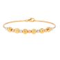 Bracelet or jaune, rose, blanc