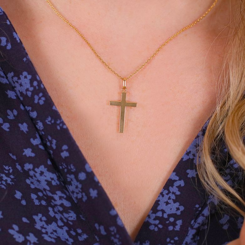 croix or jaune 