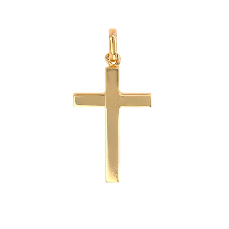 croix or jaune