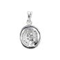 Pendentif or gris diamant (s) 