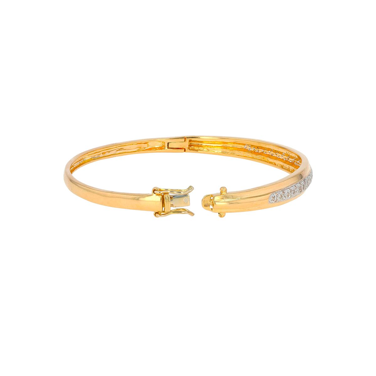Bracelet Gourmette Or 9 Carats Jewellerybox, 5mm, Taille Diamant, 7 Pouces - Neuf Avec étiquettes