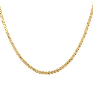 collier or jaune Vintage