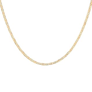 Chaine or jaune, rose, blanc