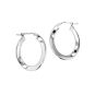 Boucles d'oreilles or gris 