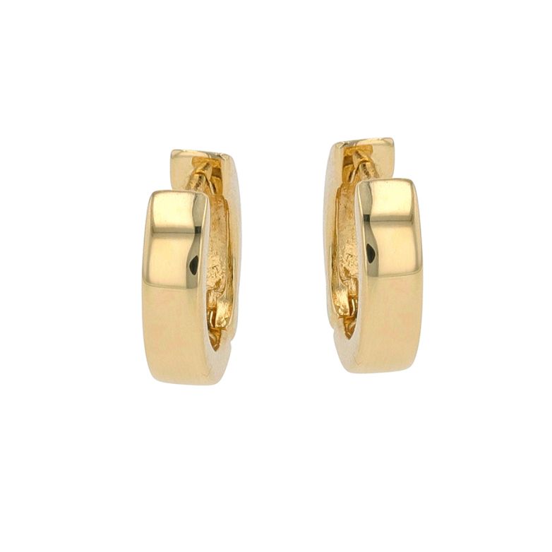 Boucles d'oreilles or jaune