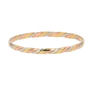 Bracelet or jaune, rose, blanc 