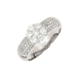 Bague or gris diamant (s)