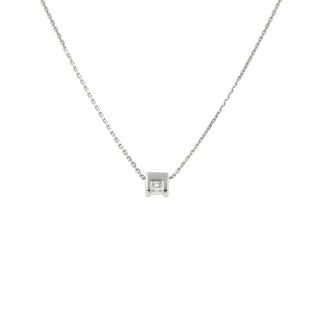 Collier or gris diamant (s)