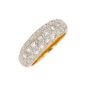 Bague or bicolore diamant (s)