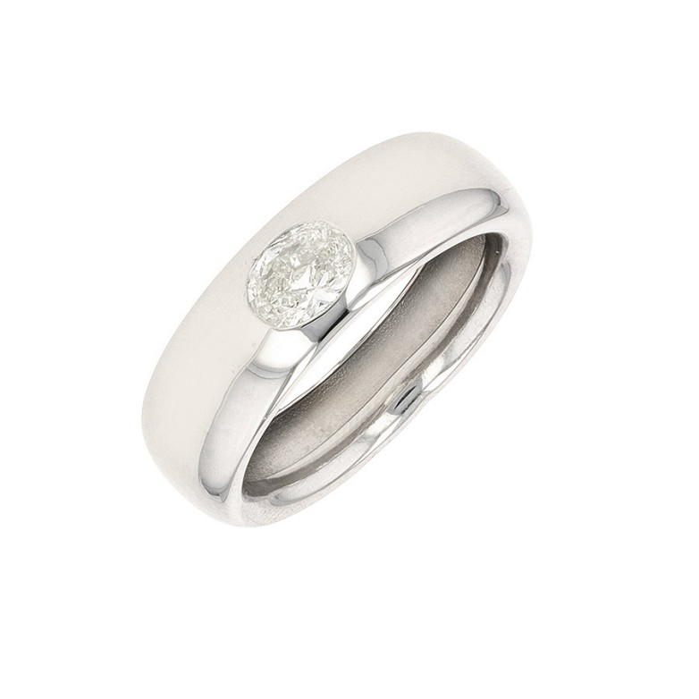 Bague diamant 0.53 carat or...