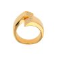 Bague or jaune diamant (s) 