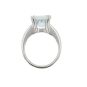 Bague or gris diamant,P.fine 