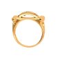 Bague or jaune saphir et diamant(s) 