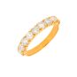 Alliance or jaune diamant (s)