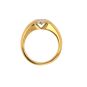 Bague or bicolore diamant (s) 